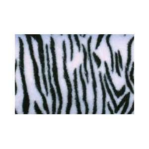   EHT005 66x90 Plush Micro Fleece Blanket   Zebra Print