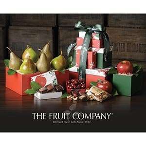 The Fruit Company® Holiday 5 box Tower  Grocery & Gourmet 