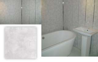 Grey marble Decorative Bathroom Wall Cladding Panels  