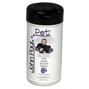  John Paul Pet Tooth and Gum Wipes for Pets