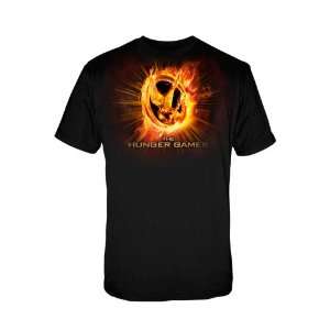  The Hunger Games Movie Men?s Tee Fire Monckingjay medium 
