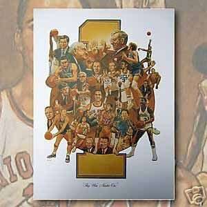  They Were Number One by Ted Watts NCAA Sports Art