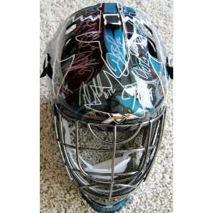  San Jose Sharks Autographed / Signed Goalie Mask 