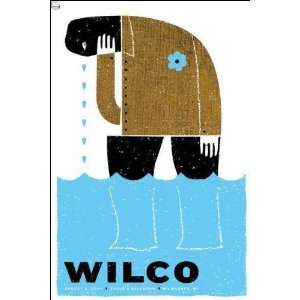  Wilco ~ Eagles Ballroom Milwaukee, Silk Screened Poster 