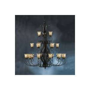    Kichler Old Iron 21Lt Chandelier   2114/2114