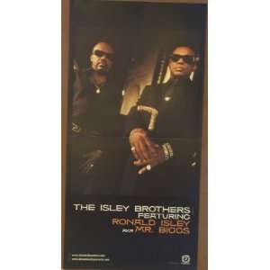  The Isley Brothers   24x12 Doublesided Poster   Rare 