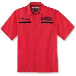   Shop Shirt , Gender Mens, Color Red, Size Sm 3040 0880 Automotive