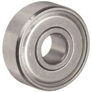  Ball Bearing, Sheilded, 52100 Chrome Steel, 0.25 Bore, 0.625 OD, 0 