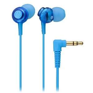  Audio Technica ATH CKL202 LBL Light Blue  Inner Ear 