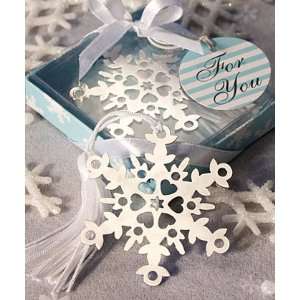  It Snow Collection Snowflake Bookmark Favor