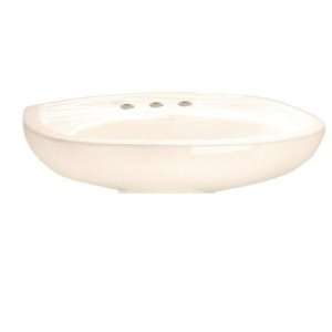 American Standard 0115.808.222 Colony 21 Inch Pedestal Sink Basin with 