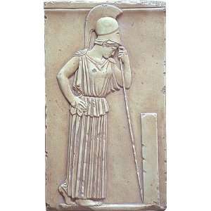  Contemplative Athena Greek Wall Relief   G 013S 