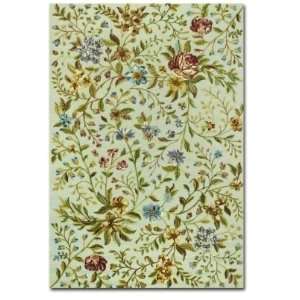   Spring Blooms Ivory 0231 0031 4 X 6 2 Area Rug
