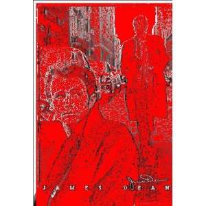  James Dean/3D Poster