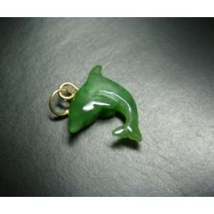  Jade Dolphin Charm (UJKK 0353) Jewelry