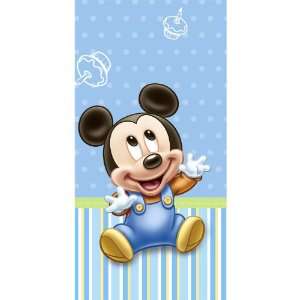 Baby Mickey Mouse 1st Birthday Table Cover   Mickeys First Birthday 