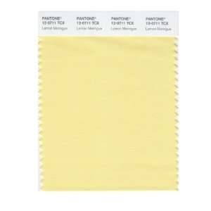  Pantone 12 0711 TCX Smart Color Swatch Card, Lemon 