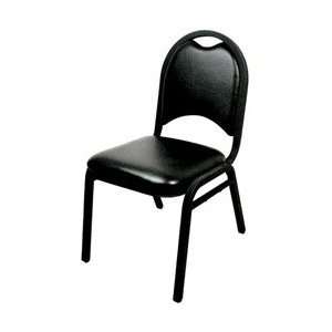  Black Deluxe Stack Chair (06 0767) Category Stacking 