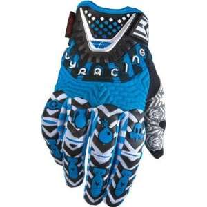   Evolution Motocross Gloves Blue/Black Medium M 365 11109 Automotive