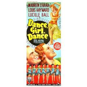  Dance, Girl, Dance Movie Poster (14 x 36 Inches   36cm x 