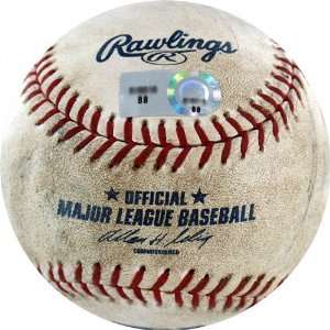  Los Angeles Dodgers at Mets Game Used Baseball 7 21 2007 