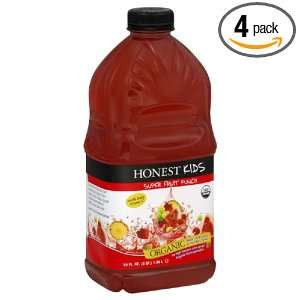 Honest Tea Honest Kids Super Fruit Punch, 64 Ounce (Pack of 4)  