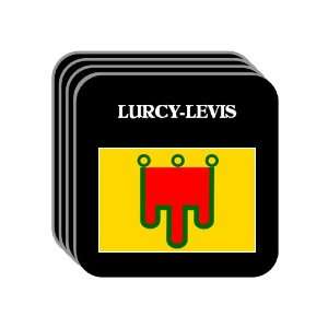  Auvergne   LURCY LEVIS Set of 4 Mini Mousepad Coasters 