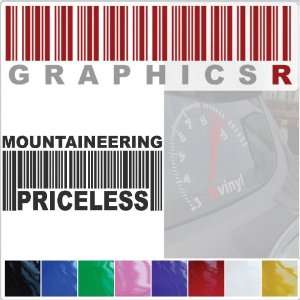   Barcode UPC Priceless Mountaineering Mountain Climbing A726   Black