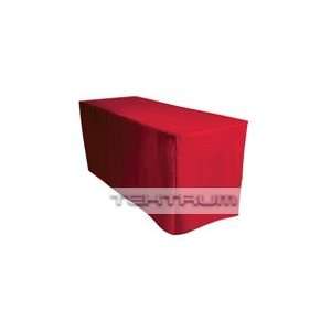   TABLE DJ JACKET COVER FOR TRADE SHOW   RED COLOR