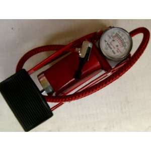  Pressure Foot Operated Air Pump. Inflates up to 100 lbs per Square 