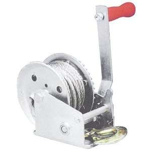  Hand Operated Gear Winch, 1000 lbs Pulling Capcity