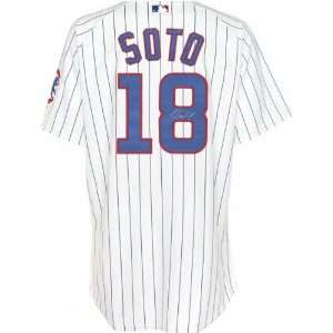 Geovany Soto Autographed Jersey  Details Chicago Cubs, White 