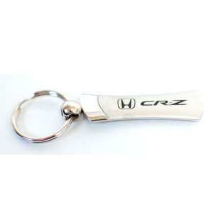 Honda CRZ Chrome Blade Shape Keychain Key Fob Ring