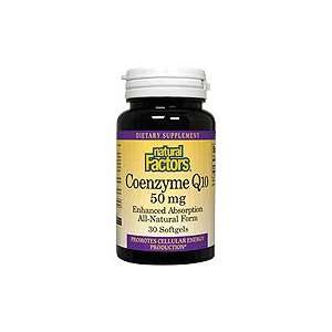  Coenzyme Q10 50mg   Promotes Cellular Energy Production 