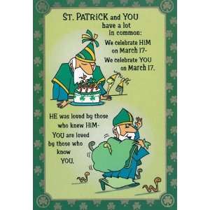 St Patricks Day Birthday Card St. Patricks Day and You Have Alot in 