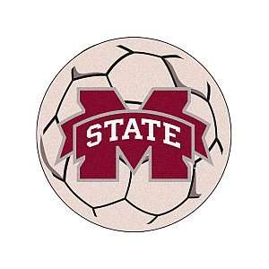  Mississippi State University Soccer Ball Rug Everything 