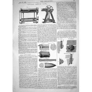  ENGINEERING 1864 LOWRY COTTON GINS SNIDER BREECH LOADING 