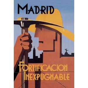  Madrid Impregnable Fortress 28X42 Canvas