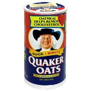 Quaker Quick 1 Minute Oats, 100% Whole Grain, 42 oz  Fresh