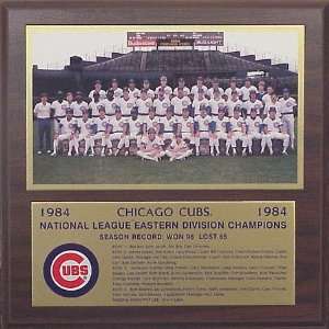  1984 Chicago Cubs Divisional/League Champions Team 12x12 