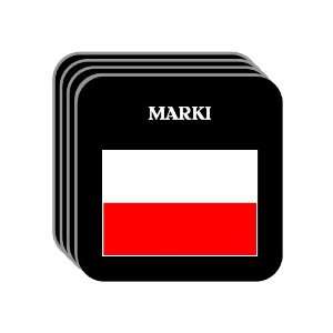  Poland   MARKI Set of 4 Mini Mousepad Coasters 