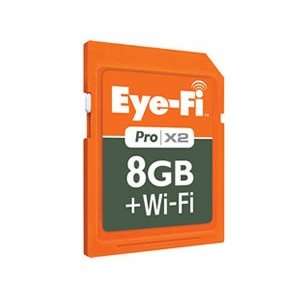  Eye Fi Pro X2 8GB Class 6 SD / SDHC Wireless Flash Memory 