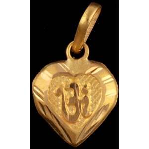  Om (AUM) Pendant   18 K Gold 