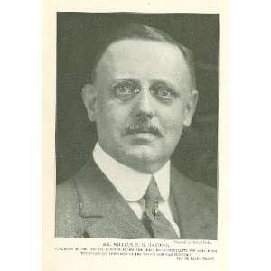  1917 Print William P G Harding Federal Reserve Board 