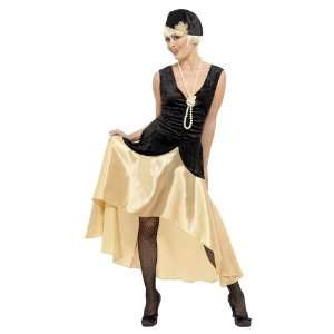  Smiffys 1920S Gatsby Girl Gangster Fancy Dress Costume Uk Dress 
