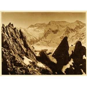  1932 Varful Laita Peak Faragas Mountains Romania 