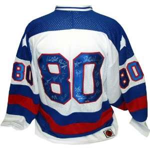  1980 USA Hockey Autographed Jersey
