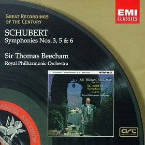 Schubert Symphonies Nos. 3, 5, & 6 (Great Recordings Of The Century)