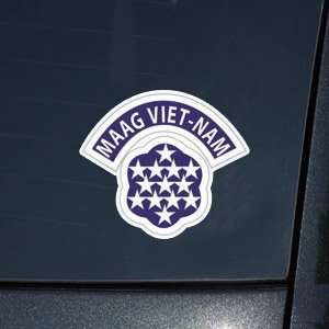  Army MAAG   Vietnam 3 DECAL Automotive