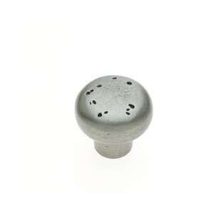  JVJHardware 41713 Bedrock 1.5 in. Rustic Round Knob   Aged 